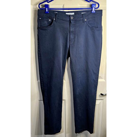 Brax Feel Good Hi-Flex Chuck Jeans – Modern Fit, Dark Wash, Men's 36x31 - Picture 1 of 10